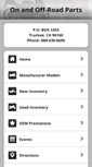 Mobile Screenshot of onandoffroadparts.com